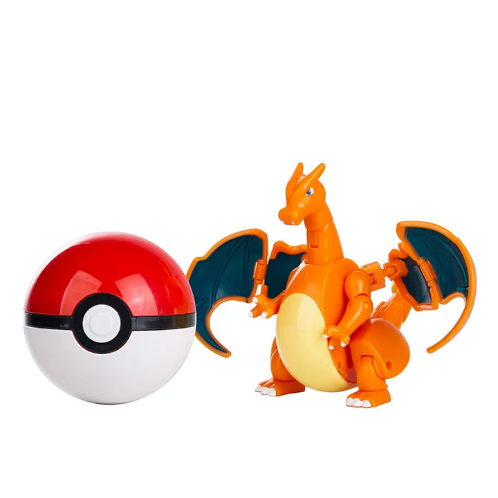 New Genuine Pokemon 9 Different Styles Toy Set Pokeball Pocket Monster Pikachu Eevee Charizard Gyarados Blastoise Figures Model