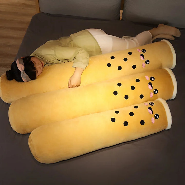 (Punidaman) Cute Bubble Tea Cup Plush Pillow
