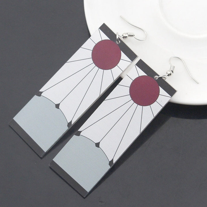 Kimetsu no Yaiba (Demon Slayer) Acrylic Earrings - Tanjiro Kamado
