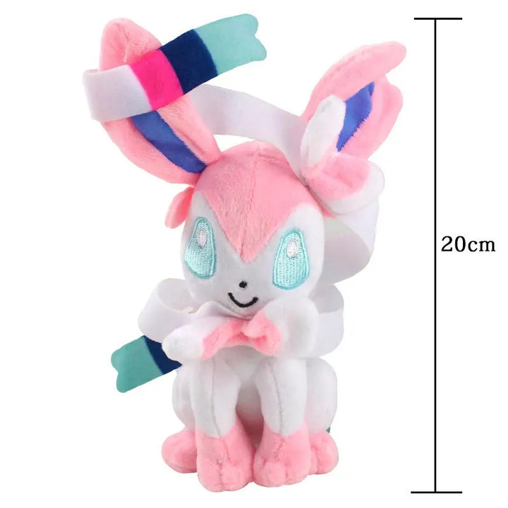 17-25cm Pokemon Pikachu Espeon Jolteon Umbreon Vaporeon Leafeon Glaceon Sylveon Flareon Anime Figure Plush Dolls Toy Kids Gift