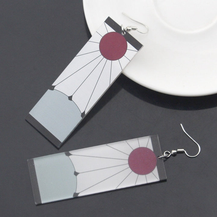 Kimetsu no Yaiba (Demon Slayer) Acrylic Earrings - Tanjiro Kamado