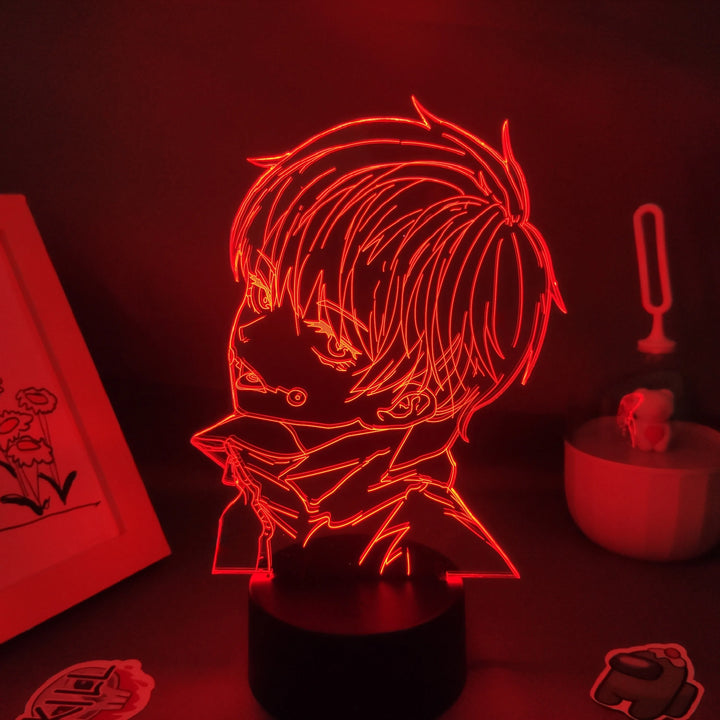 Anime Jujutsu Kaisen Figuur Inumaki Toge 3D Led Lava Lampen Rgb Night Lights Slaapkamer Tafel Decor Verjaardag Manga Geschenken Voor vrienden