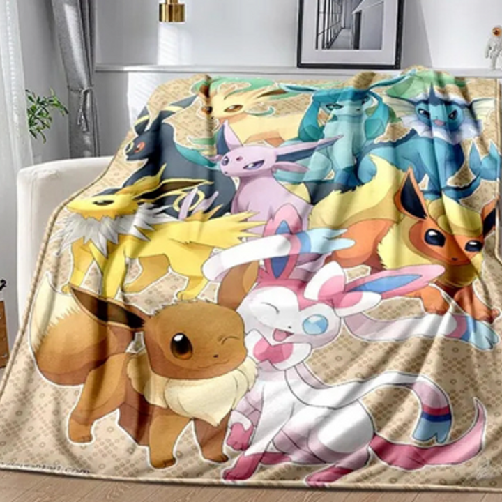 Pokemon Soft Plush Blanket