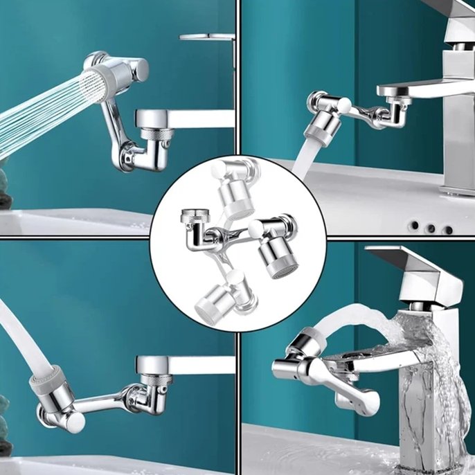 1080° Multifunction Swivel Faucet Extender - Tinker's Way