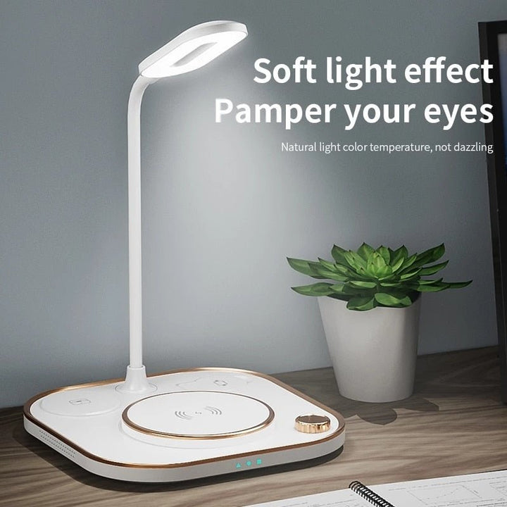 4-In-1 Qi Wireless Charger Lamp - Tinker's Way