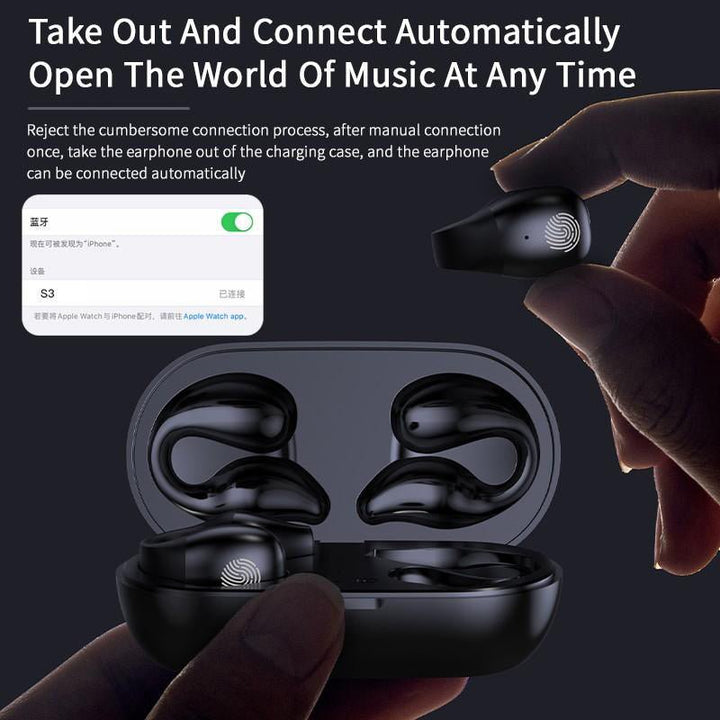 Bone Conduction EarBuds w/ Microphone - Tinker's Way