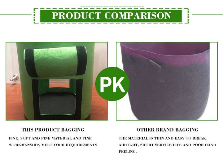 Breathable Vegetable Grow and Storage Bag - Tinker's Way