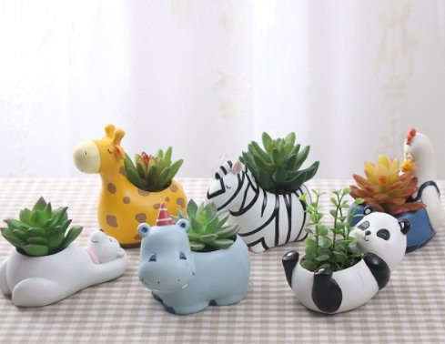 Creative Cartoon Animal Plant Pot - Tinker's Way
