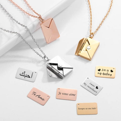 Envelope Necklace - Tinker's Way