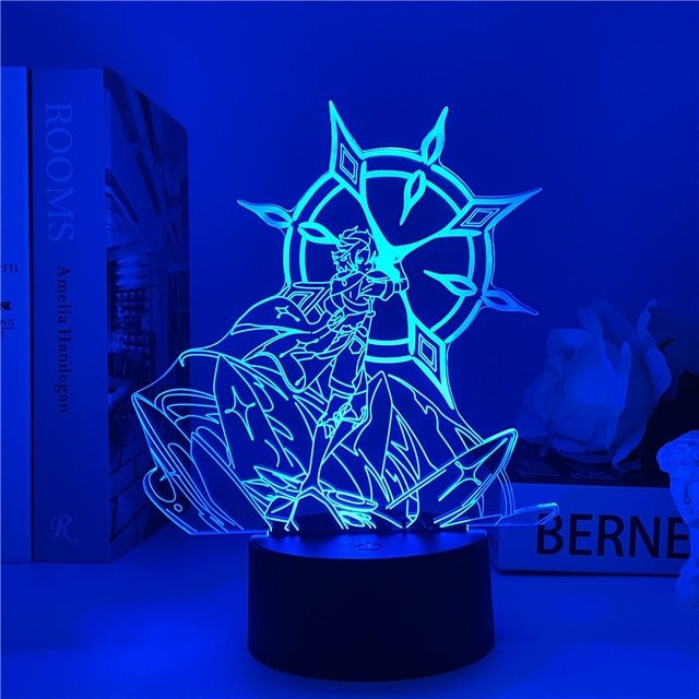 Genshin Impact 3D Night Light - Tinker's Way