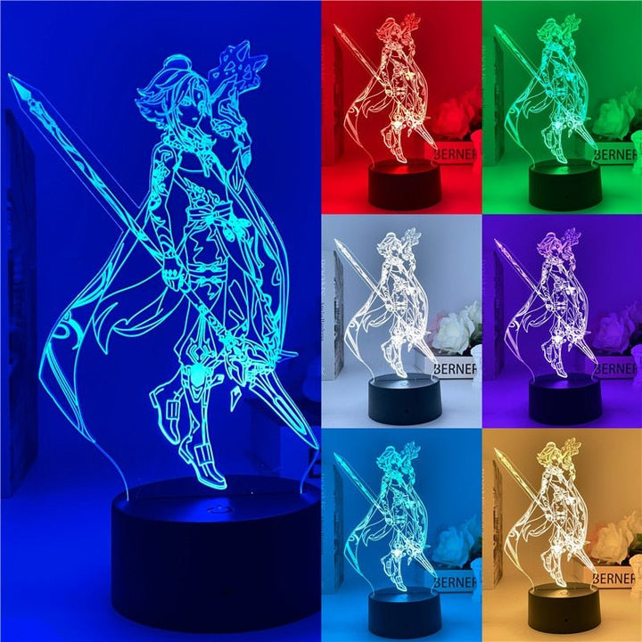 Genshin Impact 3D Night Light - Tinker's Way