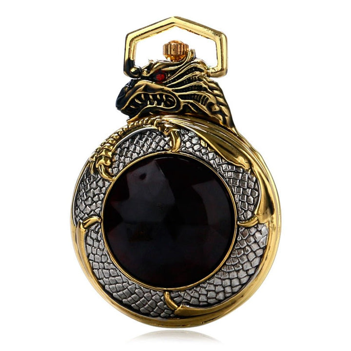 Golden Dragon Pocket Watch - Tinker's Way