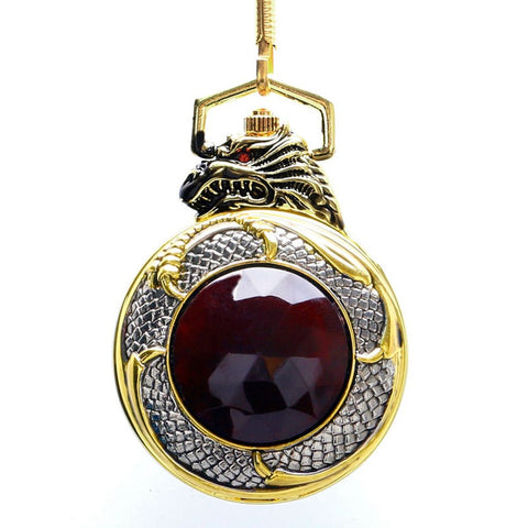 Golden Dragon Pocket Watch - Tinker's Way