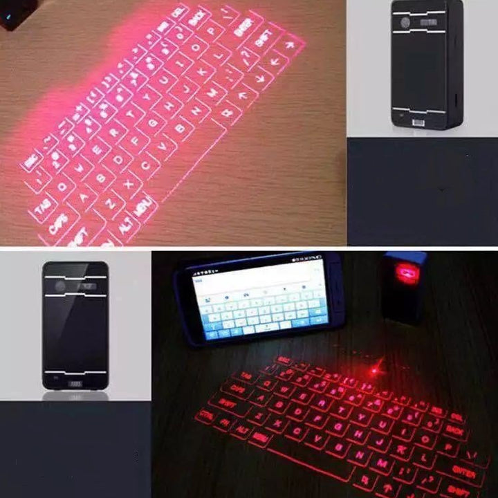 Hx-f1 Qwerty Laser Projection Keyboard - Tinker's Way