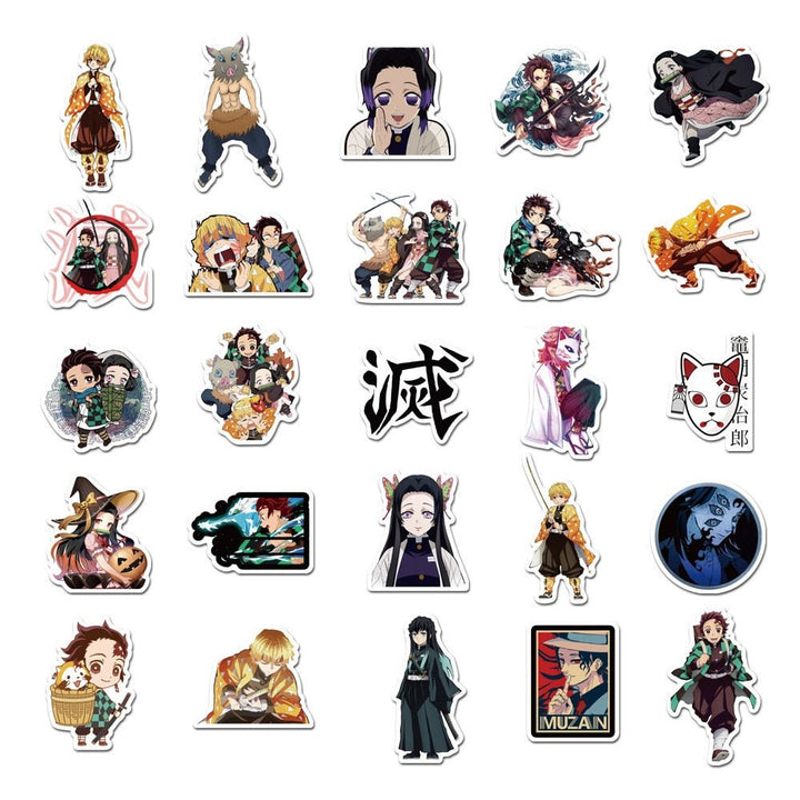 Kimetsu no Yaiba Sticker Set - Tinker's Way