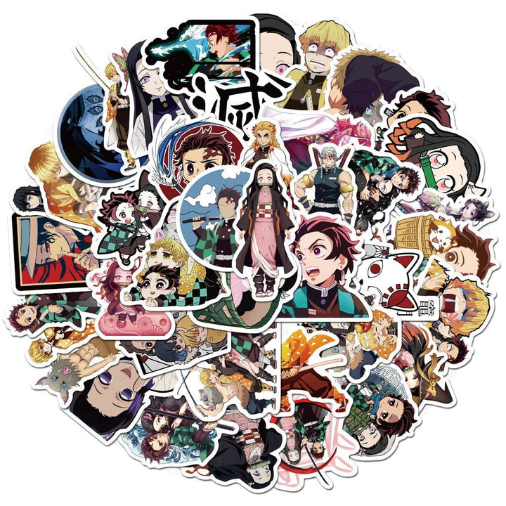 Kimetsu no Yaiba Sticker Set - Tinker's Way