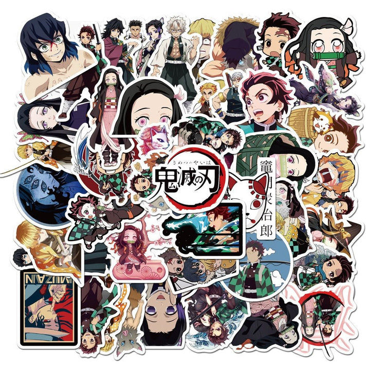Kimetsu no Yaiba Sticker Set - Tinker's Way