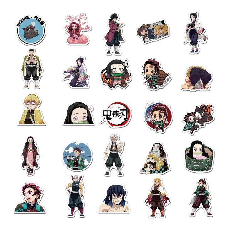 Kimetsu no Yaiba Sticker Set - Tinker's Way