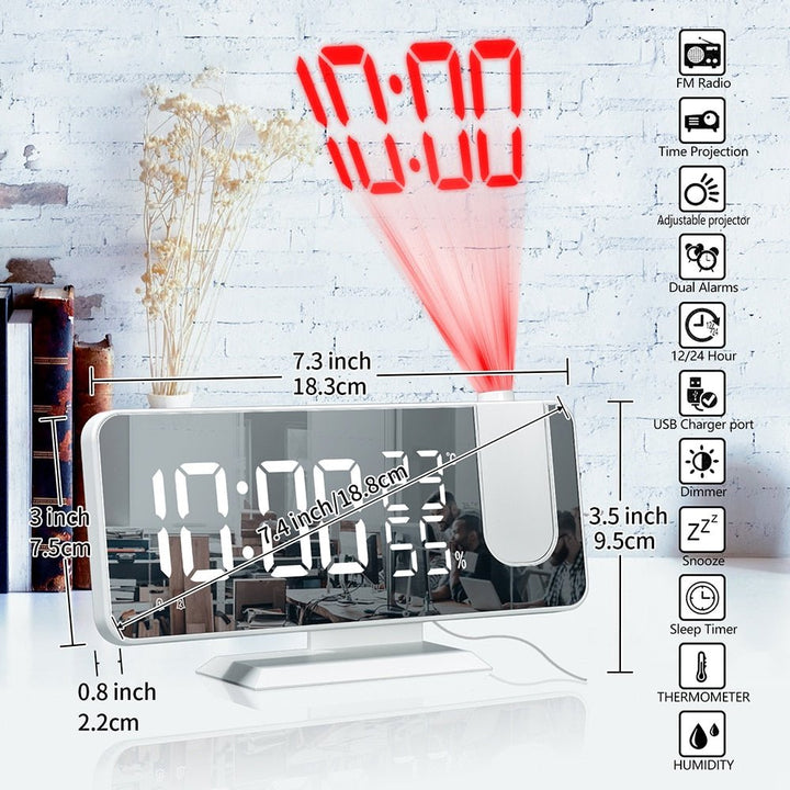 LED Projection Clock - Tinker's Way