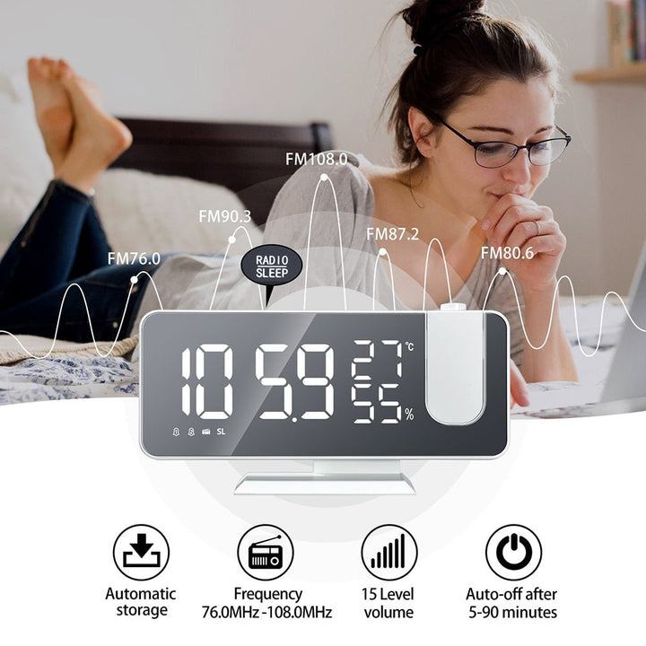 LED Projection Clock - Tinker's Way