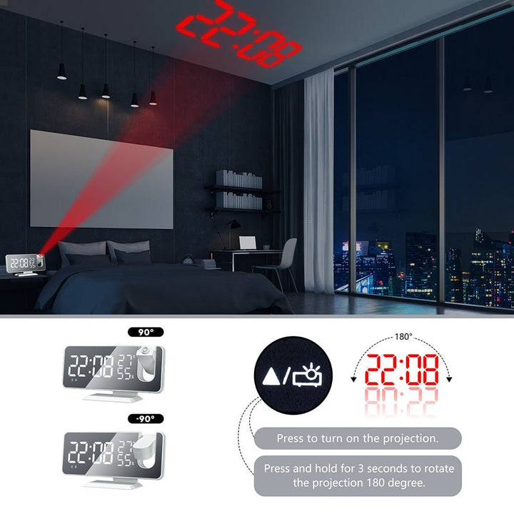 LED Projection Clock - Tinker's Way