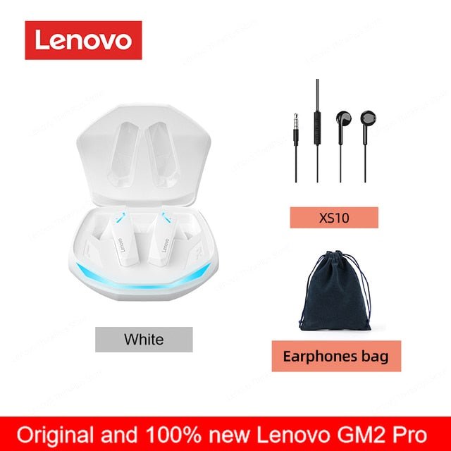Lenovo GM2 Pro Wireless Earbuds w/ Mic - Tinker's Way