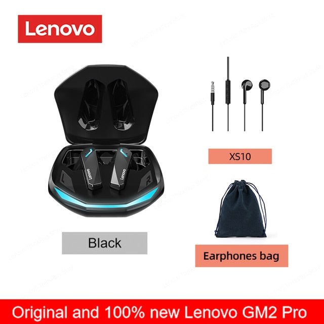 Lenovo GM2 Pro Wireless Earbuds w/ Mic - Tinker's Way