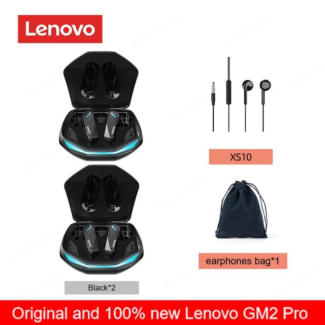 Lenovo GM2 Pro Wireless Earbuds w/ Mic - Tinker's Way