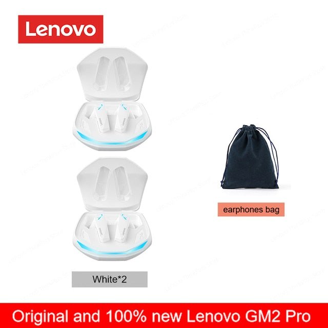 Lenovo GM2 Pro Wireless Earbuds w/ Mic - Tinker's Way