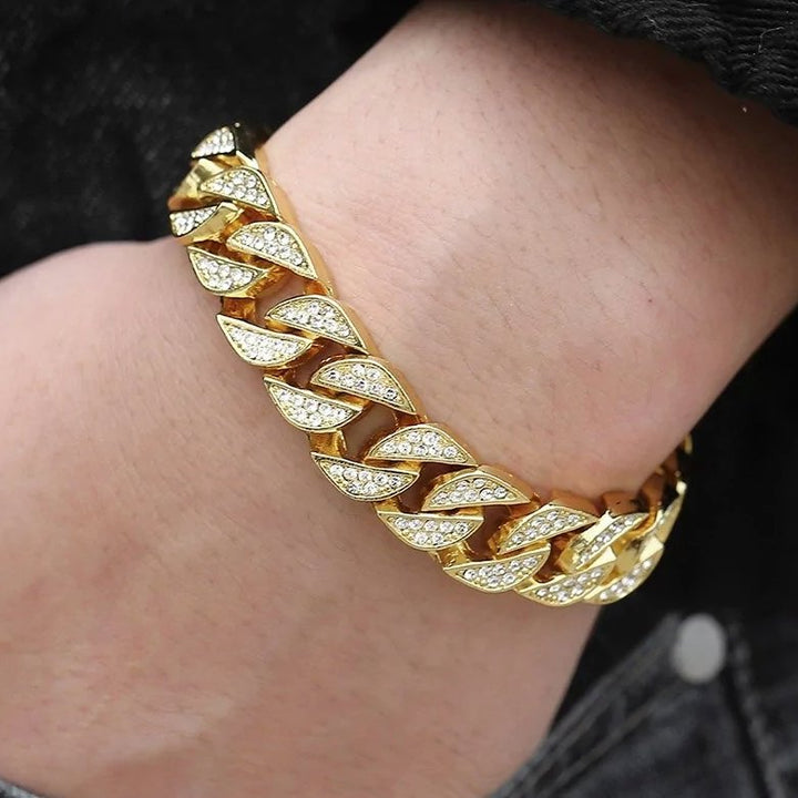 Miami-Curb Cuban Chain Bracelet - Tinker's Way