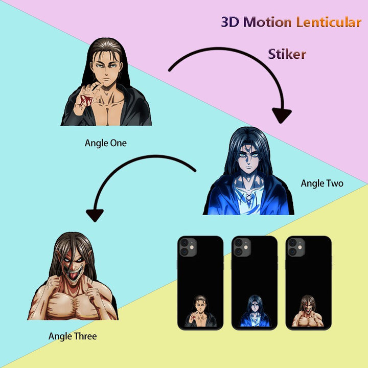 Mini 3D Motion/Moving Anime Stickers - Tinker's Way