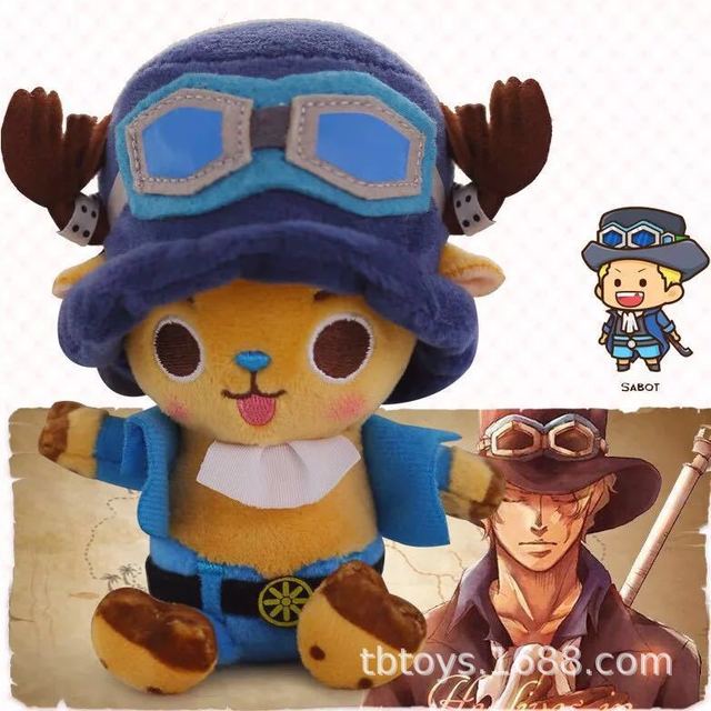 One Piece (Chopper, Luffy, Trafalgar Law, Sabo) Plush Doll - Tinker's Way