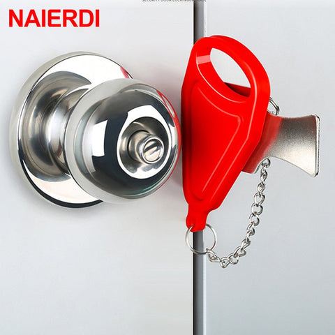 Portable Door Lock for Security - Tinker's Way