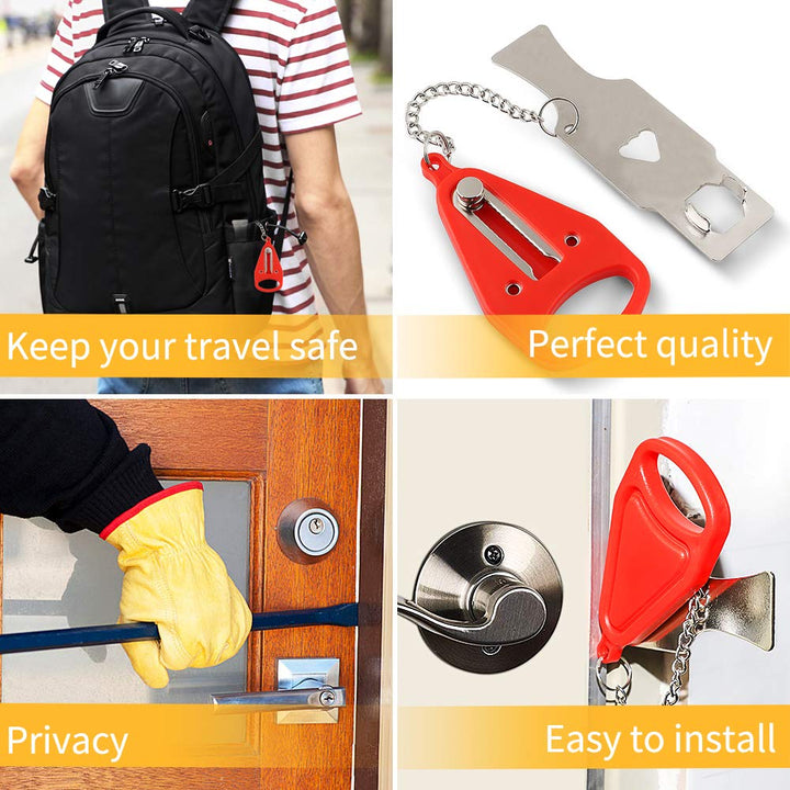 Portable Door Lock for Security - Tinker's Way