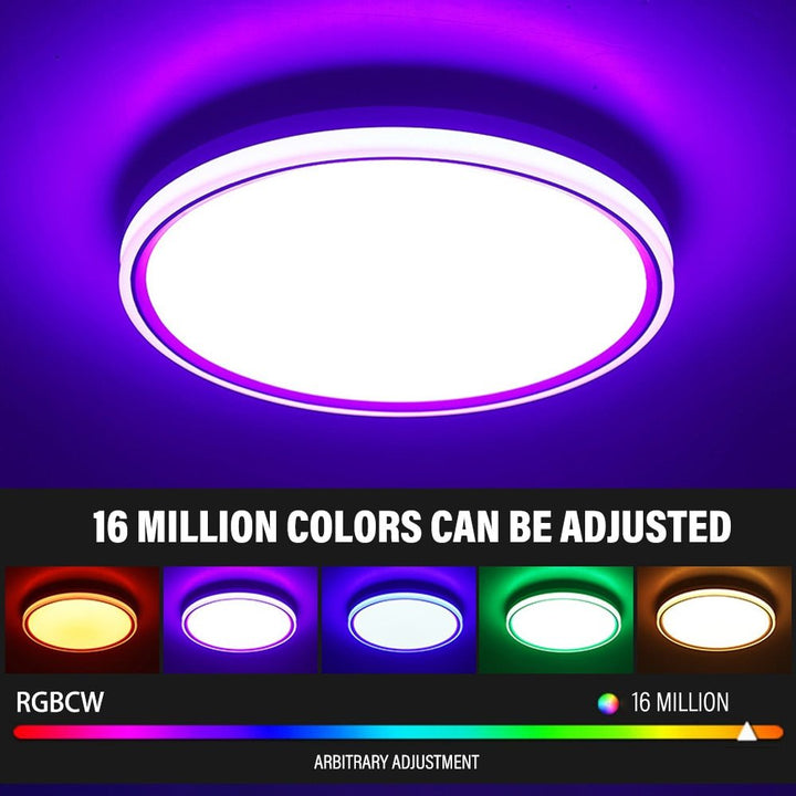 RGB Slim Ceiling Light - Tinker's Way