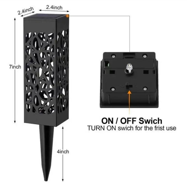 Solar-Powered Waterproof Garden Light - Tinker's Way