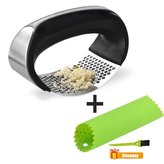 Stainless Steel Garlic Presser - Tinker's Way