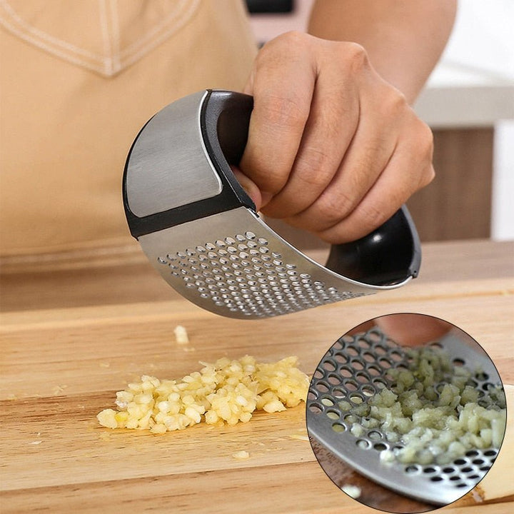 Stainless Steel Garlic Presser - Tinker's Way