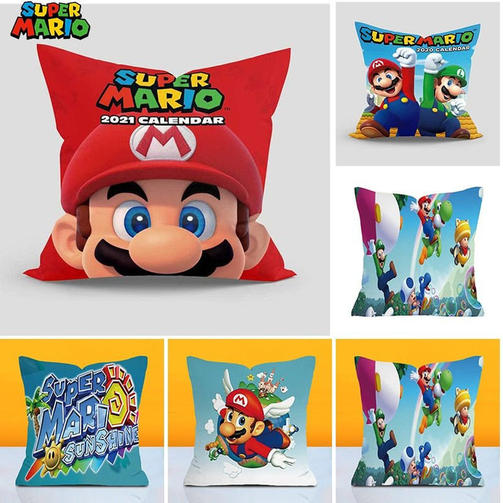 Super Mario Bros Pillow w/ Cover - Tinker's Way