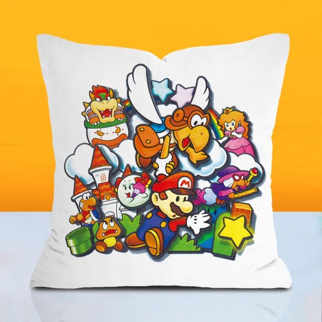 Super Mario Bros Pillow w/ Cover - Tinker's Way