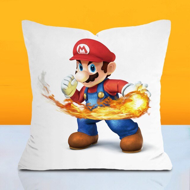 Super Mario Bros Pillow w/ Cover - Tinker's Way