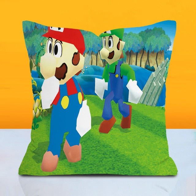 Super Mario Bros Pillow w/ Cover - Tinker's Way