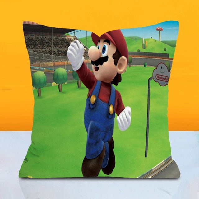 Super Mario Bros Pillow w/ Cover - Tinker's Way