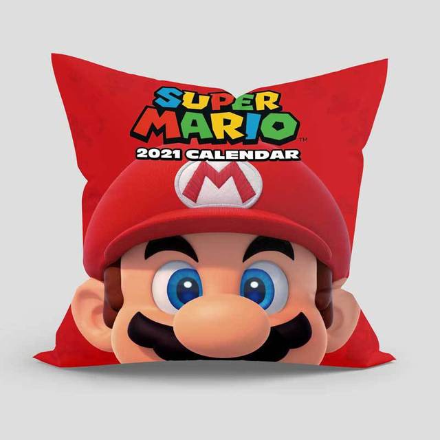 Super Mario Bros Pillow w/ Cover - Tinker's Way