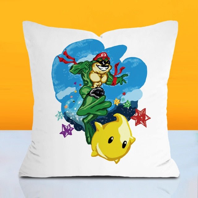 Super Mario Bros Pillow w/ Cover - Tinker's Way