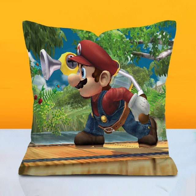 Super Mario Bros Pillow w/ Cover - Tinker's Way