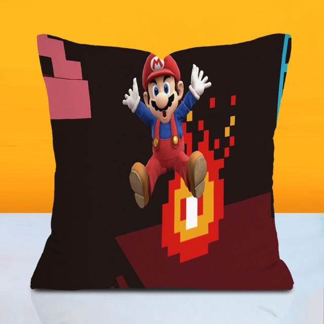 Super Mario Bros Pillow w/ Cover - Tinker's Way