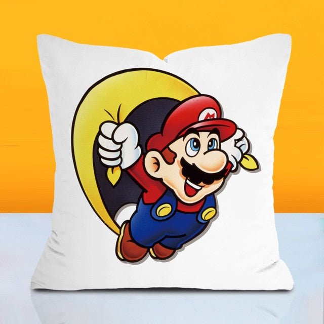 Super Mario Bros Pillow w/ Cover - Tinker's Way