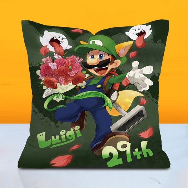 Super Mario Bros Pillow w/ Cover - Tinker's Way