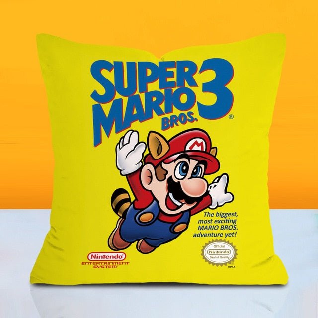 Super Mario Bros Pillow w/ Cover - Tinker's Way
